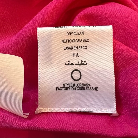 NWT BCBGMaxAzria Pink Floral Begonia Bubble Hem Cocktail Dress Strapless Size 0 - Picture 15 of 16